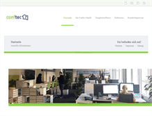 Tablet Screenshot of conftec.de